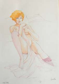 Frollo, Leone - original illustration "Mona’s Eyes" | Catawiki