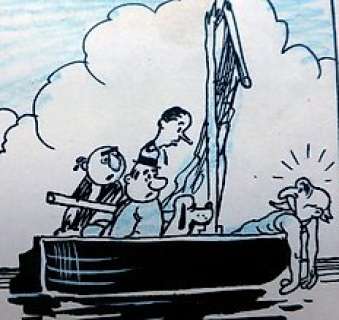 Sleen, Marc - Original page - Nero - Het zeespook - (1948) 