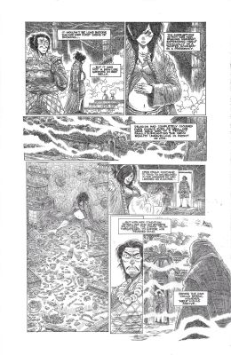 James Stokoe | Orphan and the Five Beasts: Bath of Blood Issue #3, Page 09 | Marley Zarcone / James Stokoe