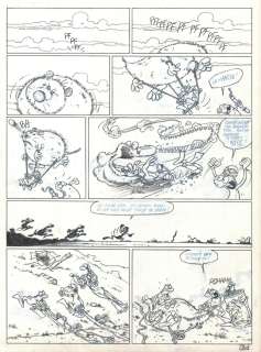 David Edouard | PLANCHE ORIGINALE 30 TOME 1 de RAT’S En partance pour nulle part | Galerie Napoléon