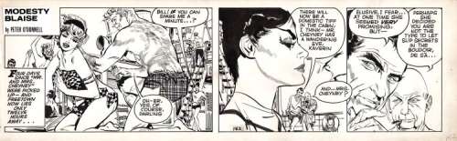 Jim Holdaway - Modesty Blaise strip #152
