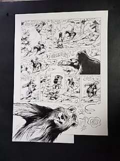 Derib - Planche originale (p.37) - Yakari T39 - Le jour du silence (2016) | Catawiki