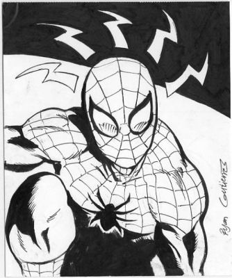 Ryan Gutierrez | Spiderman 6X5 Card Art - Spider-Man | Catskill Comics