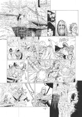 Pellet Philippe | Planche Originale 42 de Sheïd Le piège de Mafate | Galerie Napoléon