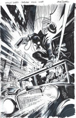 Jason Howard | Wesley Dodds the Sandman Variant Cover B Issue 06 Page Variant Cover B | Splash Page