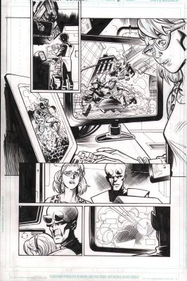 Jose Marzan, Karl Moline | Convergence Superboy #2 P.1 - Dubbliex, Dr. Serling Roquette - 2015 | Anthony’s Comic Book Art