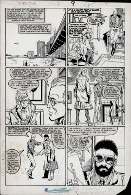 Jackson (Butch) Guice | Guice, Butch - X-Factor #5 Pg 9, Beast’s Old Girlfriend Vera Returns | Cool Lines Art