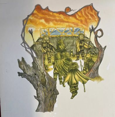 Lot 94 - Snow White Original Vintage 1970’s Book Artwork & COA & Copy of Page Free Post In UK | misc / divers