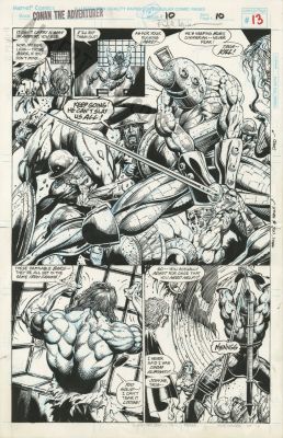 Rafael Kayanan | Conan the Adventurer Issue 10 Page 10 | Albert Moy