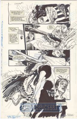Duncan Fegredo | Enigma 1 Pg 19 By Duncan Fegredo & Peter Milligan Issue 1 Page 19 | BritComicsArt