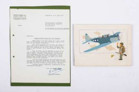 Hergé, Georges Remi Dit (1907-1983) | Studios Hergé, Mise en couleur originale Ã  la gouache sur… | Stanley’s Auction