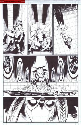 Dan Mora | Batman Deadpool Issue 01 Page 16 | Kwan Chang