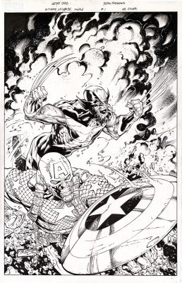 Sean Parsons | Ultimate Universe: Finale Issue 01 Page Cover | ComiConArt