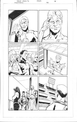 Countdown #43, pg 15 Manuel Garcia & Jimmy Palmiotti – Original Art | PaperFilms