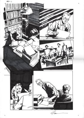 Jacob Phillips | The Peril of the Brutal Dark: an Ezra Cain Mystery Issue 01 Page 26 | Splash Page