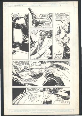 Mark Badger | Mark Badger Penciled + Inked Dc Spectre Page Issue the Spectre # 19 Page 6 | Koch Comic Art