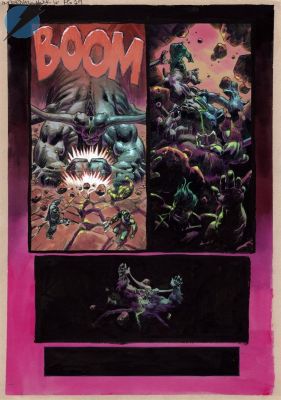Nic Klein | The Infernal Hulk Issue 4 Page 19 | Felix Comic Art