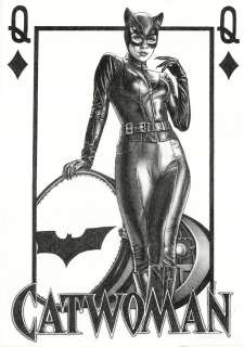 Oscar G. Calibos - Catwoman Pencil | Corner4art Auctions