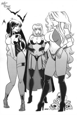 John Amor | 90S Bad Girl Costume Party | Next Comic Art