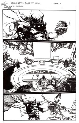Von Randal | Doom 2099: Rage of Doom #1 Issue 1 Page 13 | Next Comic Art