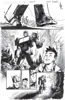 Jason Howard | Transformers (2023 Image) Issue 33 Page 10 | Splash Page