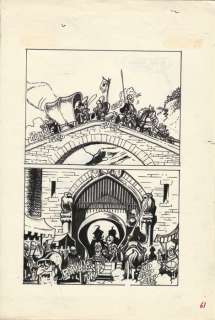 Magnus and Romanini - original plate "La Compagnia della Forca" no. 4 (1977) | Catawiki