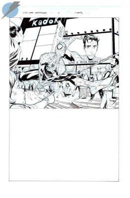 Geoff Shaw | Civil War Unmasked Issue 2 Page Cover | Felix Comic Art