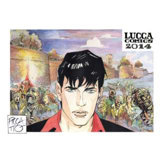 Luigi Piccatto – Dylan Dog – Retuché Lucca Comix 2014 | Marco Lucchetti Art Gallery