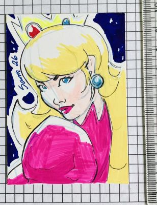 Samuel Silva | Princess piece sketchcard | Raremarq (Buy It Now)