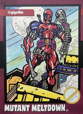 Jp Cuison | Mutant Meltdown Deadpool | Next Comic Art