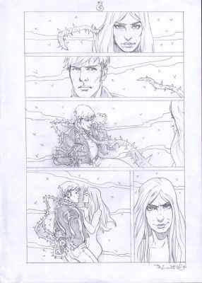 Paul Davidson – Ghost Rider – Spirits of Violence 4p8 | Berserker Art