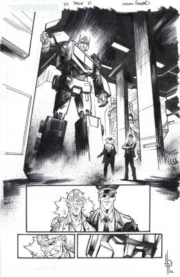 Jason Howard | Transformers (2023 Image) Issue 34 Page 10 | Splash Page