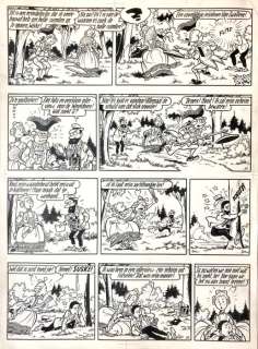 Vandersteen, Willy - Originele pagina (p.17) - De Kaartendans - (1962) | Catawiki