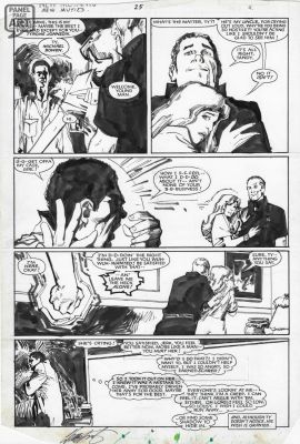 Bill Sienkiewicz | New Mutants 25 Page 4 | Panel Page Art