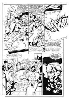 Yvel Guichet, Aaron Sowd Comes with Tracing Paper Overlay For Color Hold. | Relative Heroes #2 - Page 06 | Aaron Sowd
