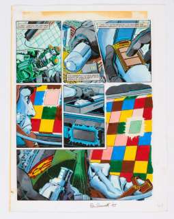 Rogue Trooper original colour artwork (1992) painted and signed by Ron… | Comic Book Auctions ltd