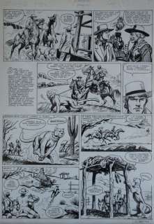 Renato Polese - Tavola originale per SPECIALE TEX 26 (TEXONE) ‘Le iene di Lamont