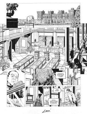 Laci | Planche originale 16 du tome 1 de Sherlock Holmes & Les Voyageurs du Temps | Galerie Napoléon