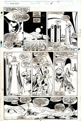 Alan Davis, Paul Neary | Excalibur #17 P 8 (Rachel And the Alternate Universeâ€™S Version of Her Mother Jean Grey!) 1989 | Romitaman