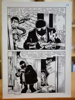 Alan Ford, Magnus - tavola origin. n. 38 pag.118 - 1 Dessin(s) original | Catawiki