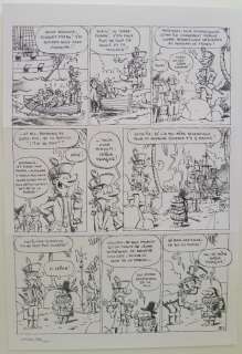 Originele pagina - Het Godvrrgeten Eiland - 1 Dessin(s) original | Catawiki