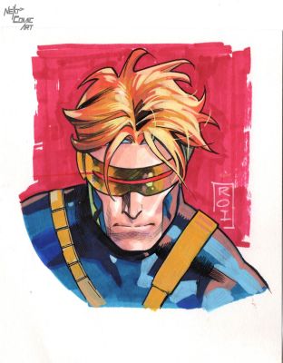 Roi Mercado | Cyclops Sketch | Next Comic Art
