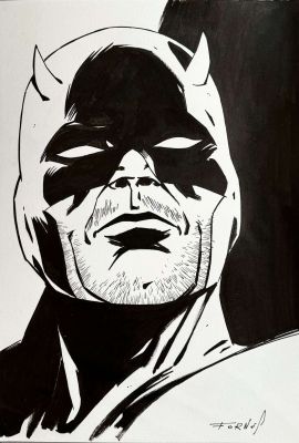 Jorge Fornés | Daredevil Headshot 03 | Black Diamond