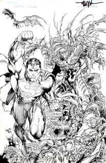 Marc Silvestri - Tyler Kirkham - Darkness/Superman vol.1 cover