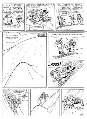 Tabary | IZNOGOUD, planche originale 6 Sports dans le califat | Galerie Napoléon