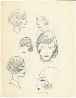 Micheluzzi, Attilio - Sketch studio personaggio Petra Chérie | Catawiki