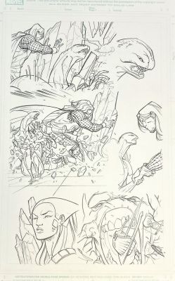 Pepe Larraz | The Mighty Thor #10 P.2 | The Green Room