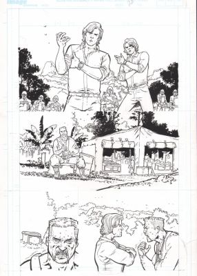 Andrei Bressan – Destro 1p20 – Skybound – Robert Kirkman – GI Joe | Berserker Art