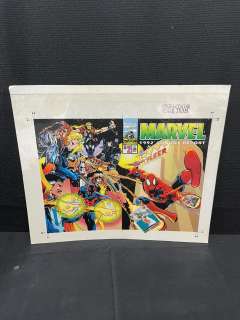 4-Color Art Proof Marvel 1992 Annual Report | misc / divers