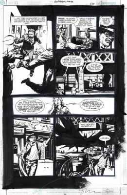 Sean Phillips | Batman Gotham Noir (2001) Issue 01 Page 50 | Splash Page